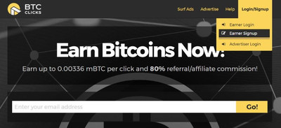 На странице сайта Btcckicks находится форма
