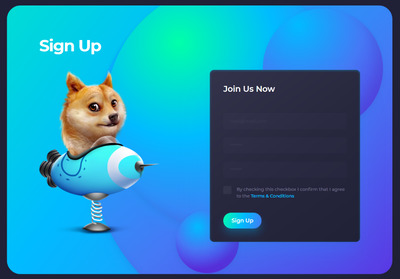 Регистрация в Spacedoge